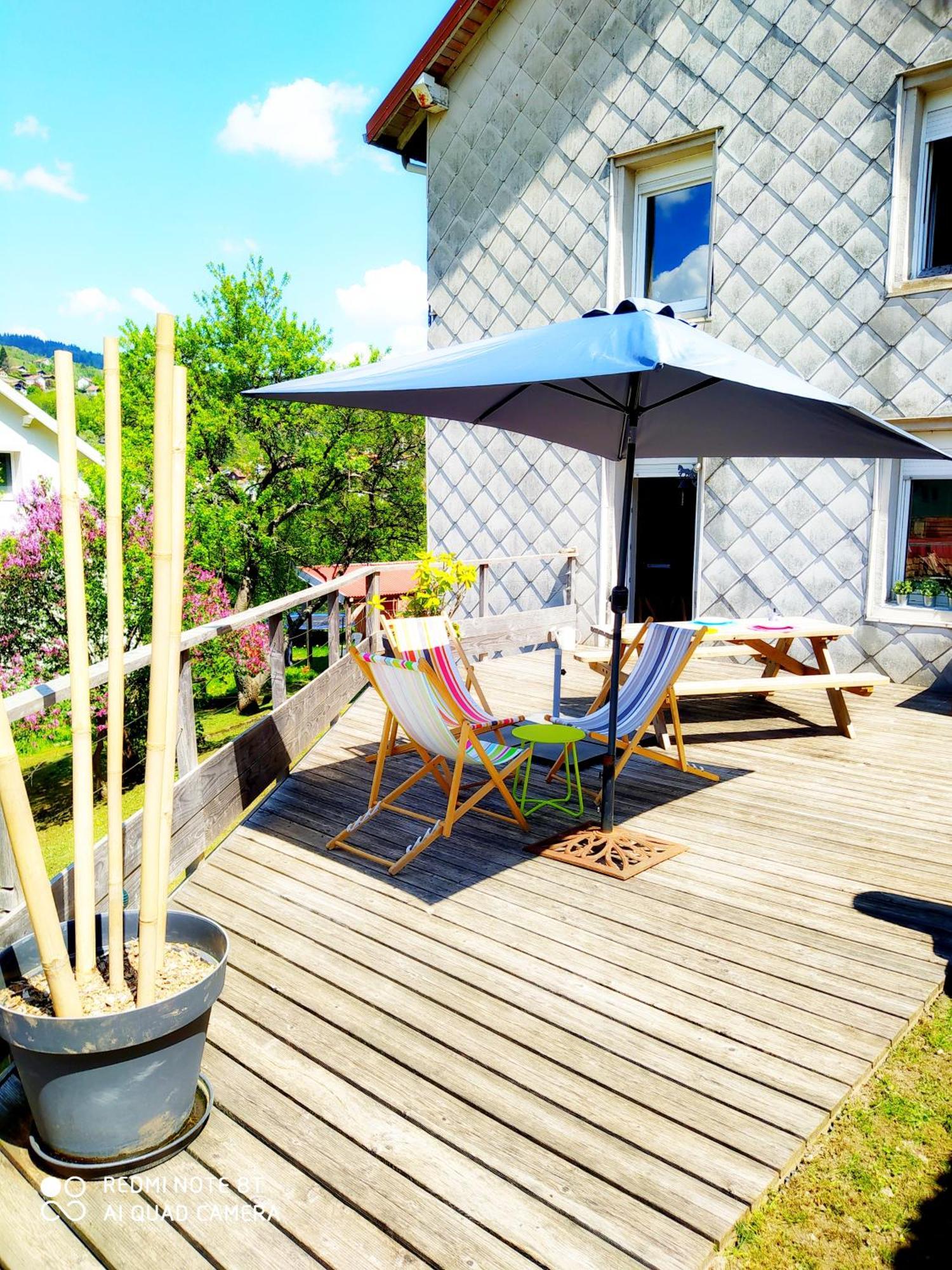 Appartement Maison Vosgienne La Bresse Centre Екстер'єр фото